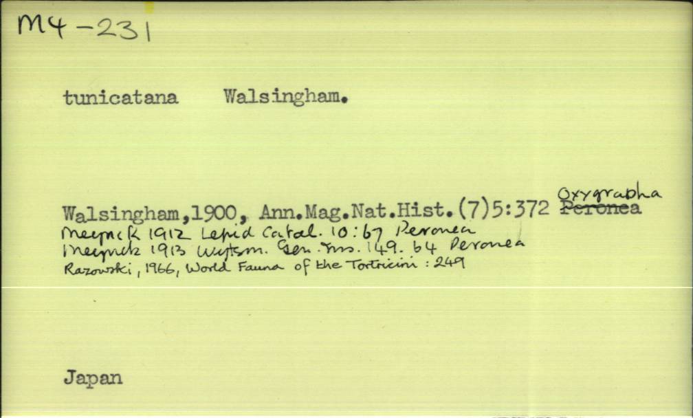 front of card